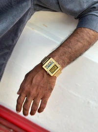 Tommy Jeans Stretchable Chain Watch - Silver