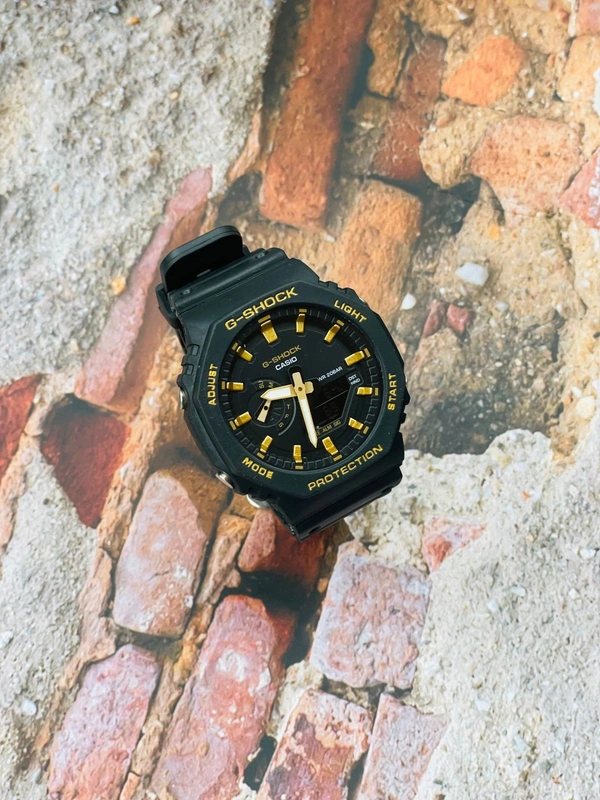 G-Shock GA2100-1A1 - Black & Gold