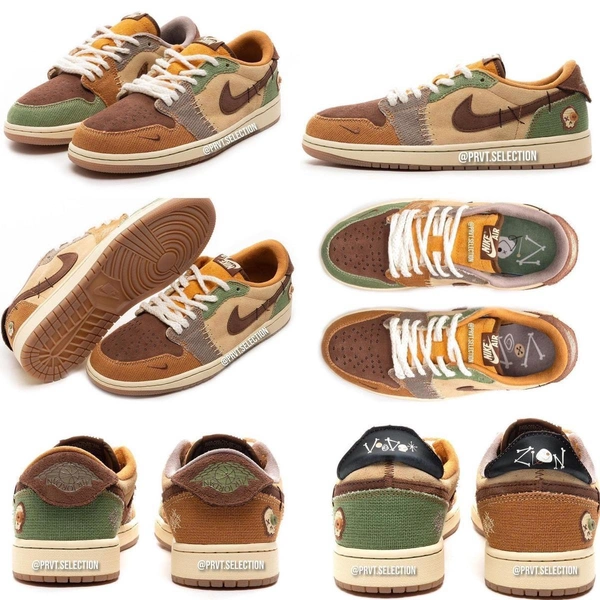 Nike Air Jordan Retro 1 Low Voodoo Zion  - 39