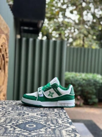 Imported Fashion Sneakers ( Green ) - 9