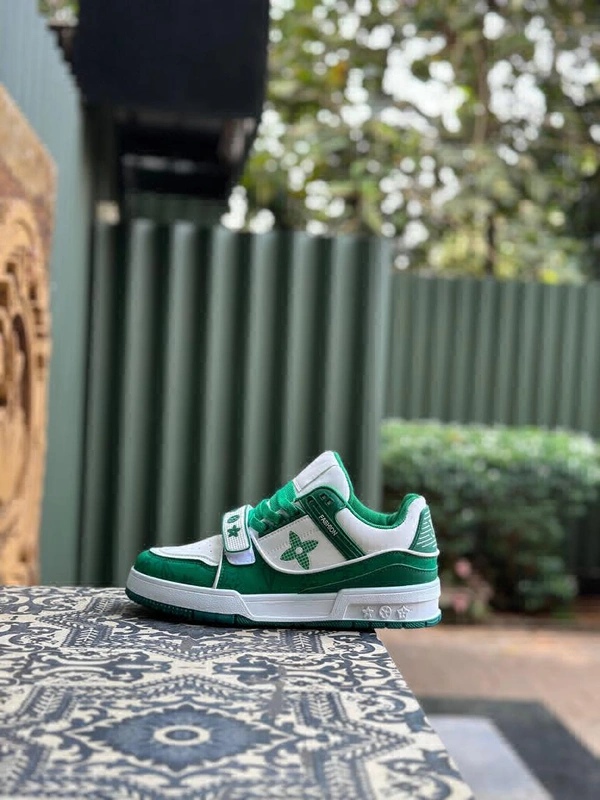 Imported Fashion Sneakers ( Green ) - 9