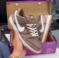 Nike Sb Dunk Paisley Brown  - 10