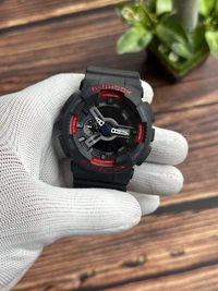 G-Shock Protection  - Black & Red