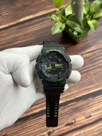 G-Shock Protection  - Black & Green
