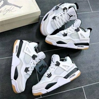 Air Jordan Retro 4 SB X White/Black - 9