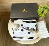 Air Jordan Retro 4 SB X White/Black - 9