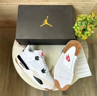 Air Jordan Retro 4 SB X White/Black - 9