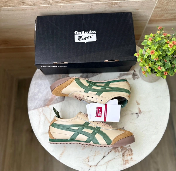 Onitsuka Tiger Leather Trainers - 6