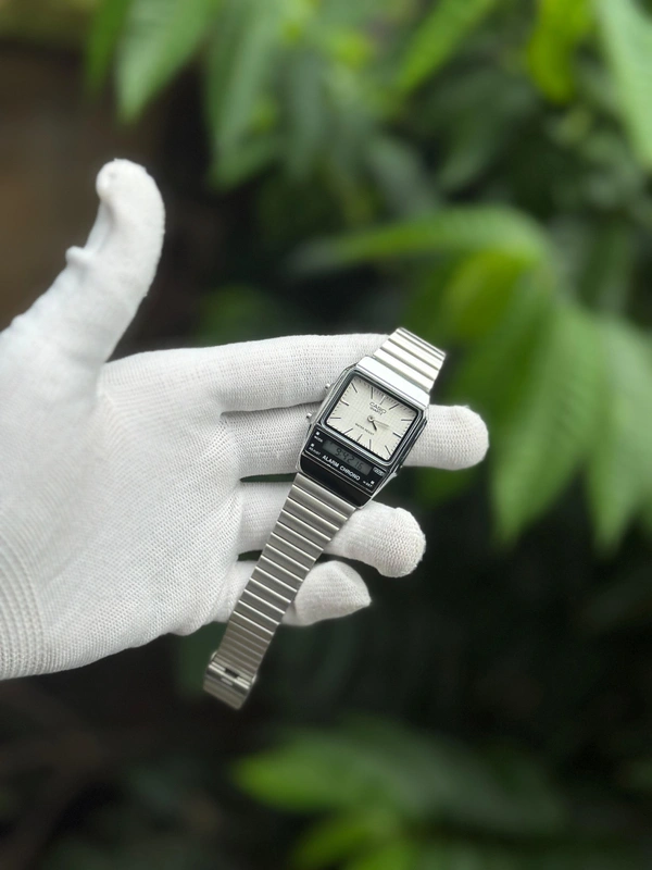 Casio Dual Model - Silver&White