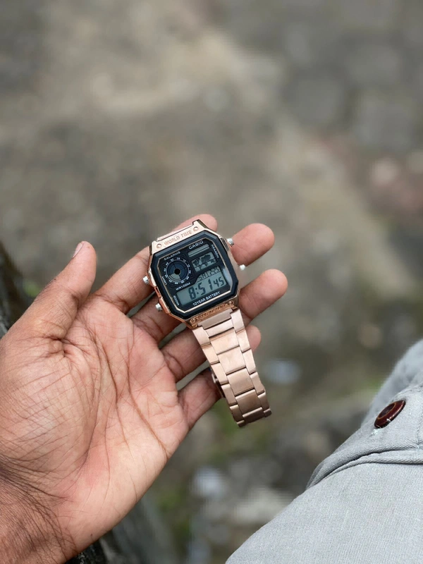 Casio Illuminator - RoseGold