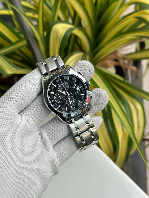 Tissot 1853 PRX - Silver & Black