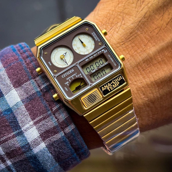 Citizen Ana-Digi-Temp - Gold