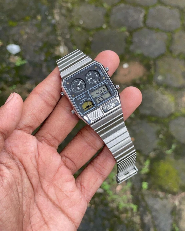 Citizen Ana-Digi-Temp - Silver