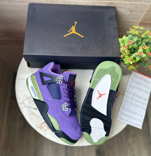 Jordan Retro 4 Canyone Puple  - 10