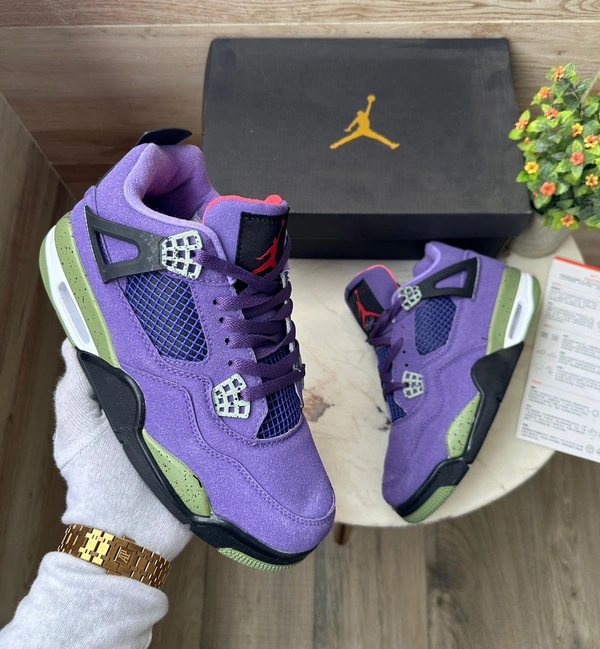 Jordan Retro 4 Canyone Puple  - 10