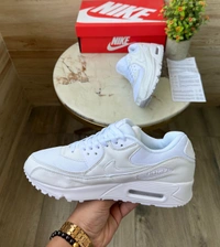 Nike Airmax 90 Tripple White  - 41