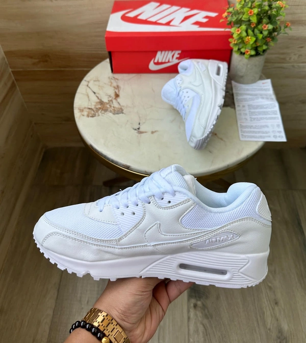 Nike Airmax 90 Tripple White  - 41