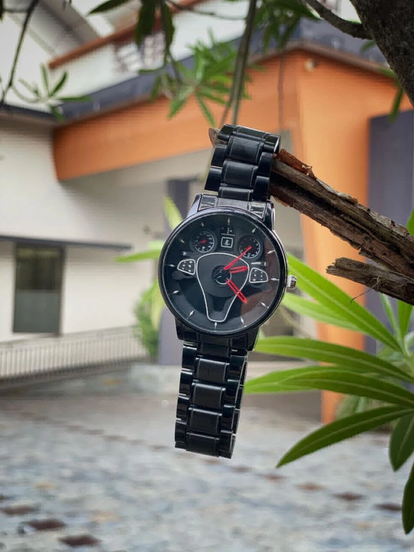 Steering Chain Watch - Red