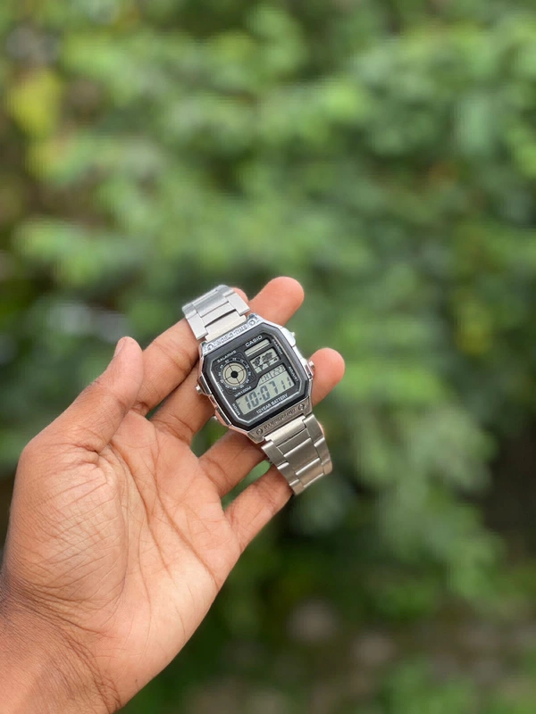 Casio World Time  - Silver