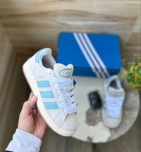Adidas Original Campus White & Blue - Euro 37