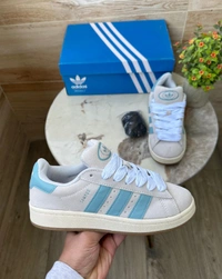 Adidas Original Campus White & Blue - Euro 37