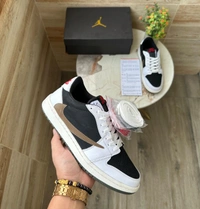 Nike Air Jordan Retro 1 Travis Scott Noir - 40