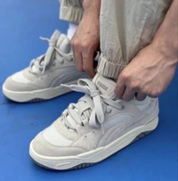 Puma Suede 180 Light Grey  - Euro 42