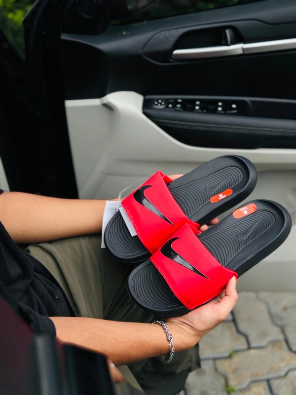 Nike Slides - Red, 7