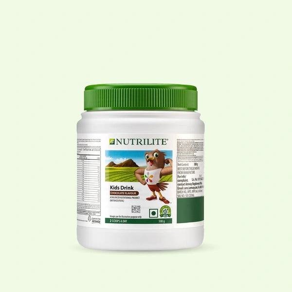 Amway NUTRILITE® Kids Drink Chocolate Flavour - 500 G