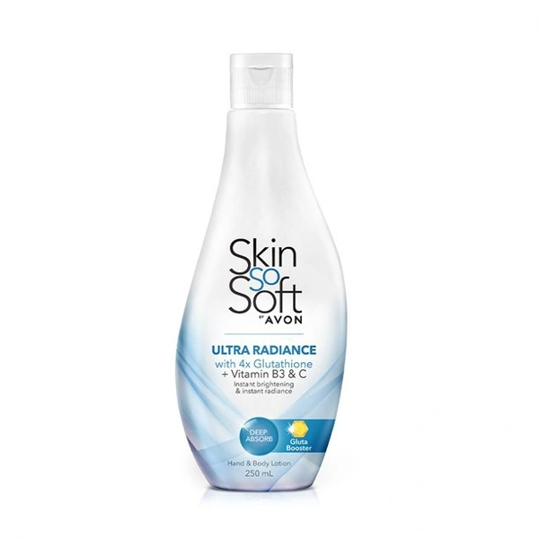 Avon Skin So Soft Ultra Radiance Hand & Body Lotion - 250 ml, Hand & Body Lotion
