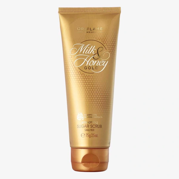 MILK & HONEY GOLD Smoothing Sugar Scrub - 75 gms, Bath & Shower, Scrub