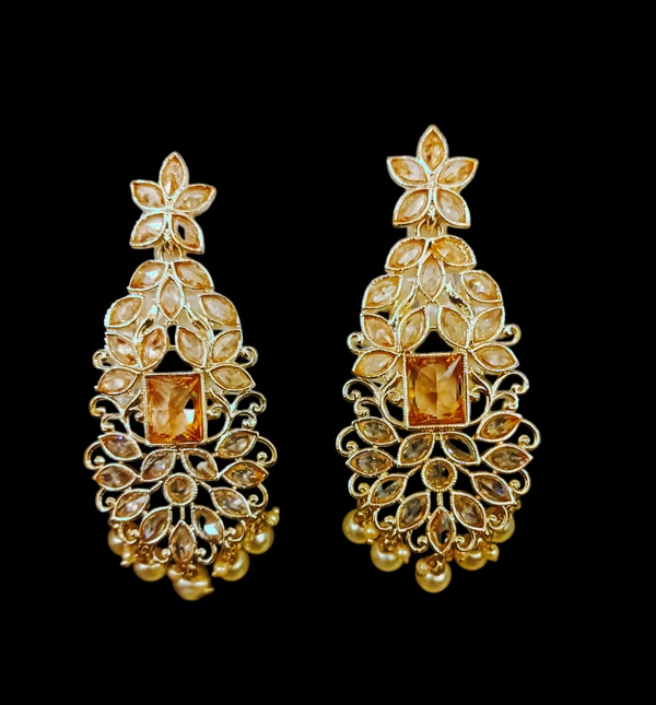 Angelic Earrings  - Buddha Gold