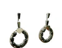 Magnetic Black Earrings  - Black