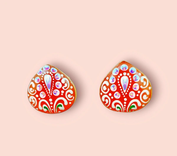 Beautiful Peacock Earrings  - Wild Watermelon