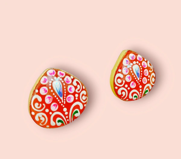 Beautiful Peacock Earrings  - Wild Watermelon