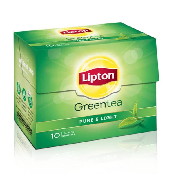 Lipton Green Tea - Lemon Zest, 10 tea bags