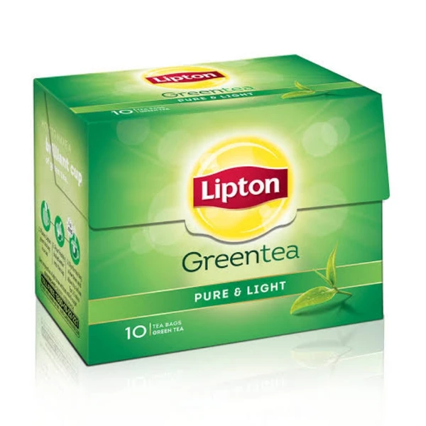 Lipton Green Tea - Pure & Light, 10 tea bags