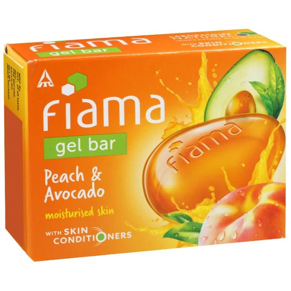 Fiama Gel Soap (Peach & Avocado)  - 125 grm