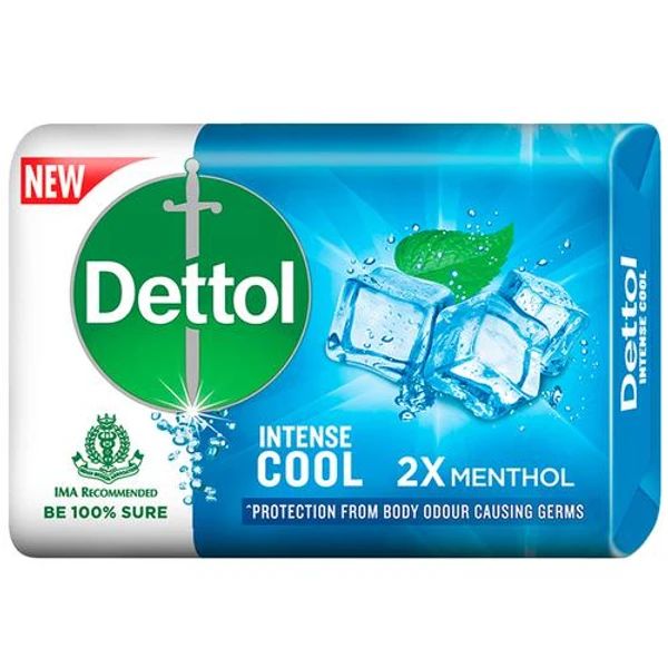 Dettol Intense Cool 2x Menthol Soap - 75g