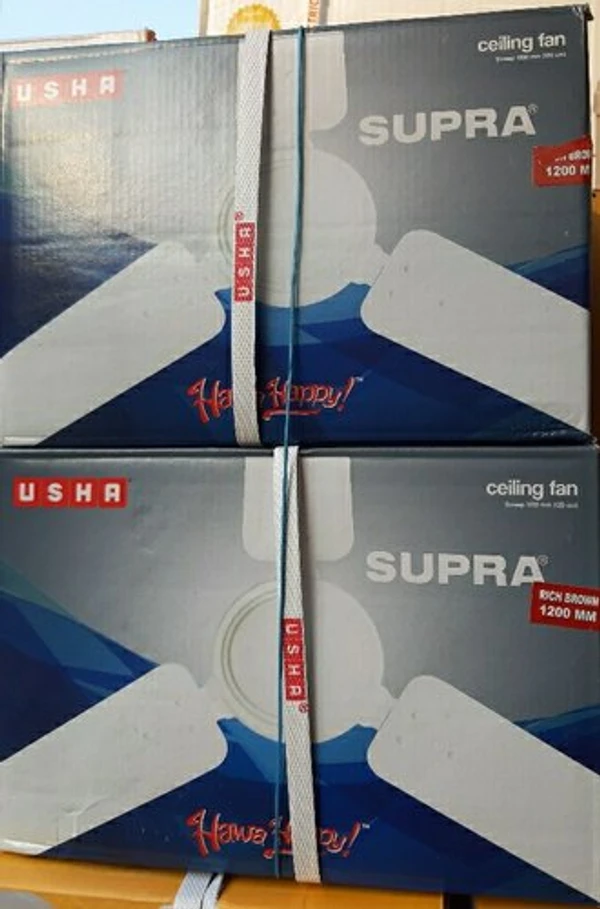 USHA SUPRA Ceiling Fan - Rich Brown