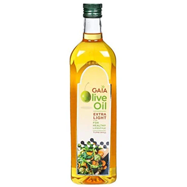 Gaia Olive Oil Extra Light - 1Lt