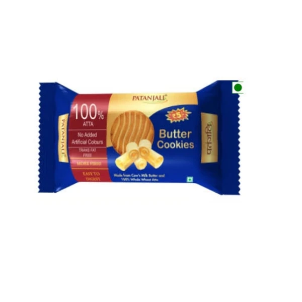 Patanjali Butter Cookies - 120 g