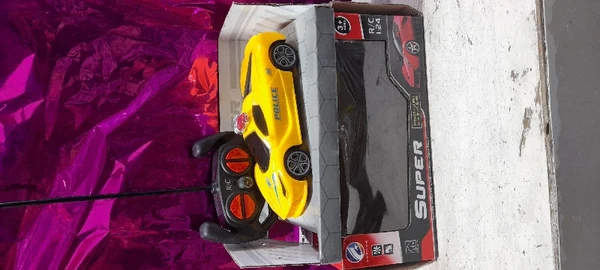 Remote Control Car - Yellow,blue,white