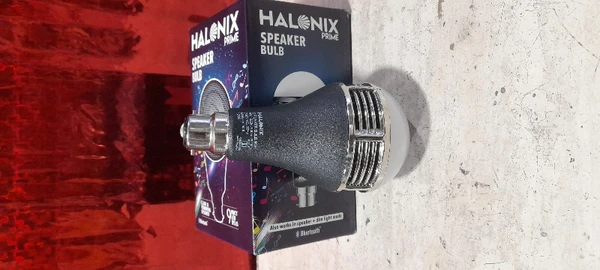 Halonix Bluetooth Speaker Bulb  - 1 year replacement warranty