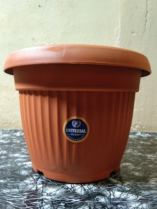 Flower Pot Universal (Design) - Height 9.5 inch & Diameter 11 inch.