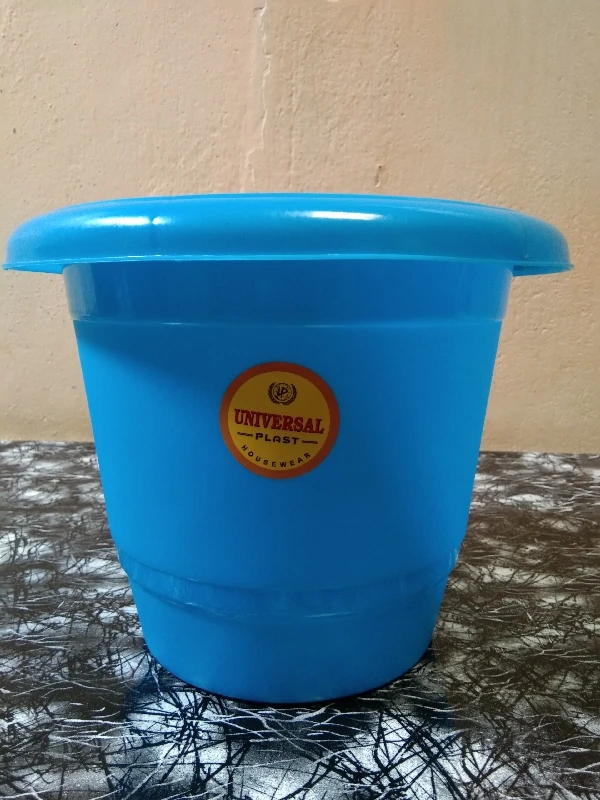 Flower Pot Universal (Colored) - Blue, Orange, Green & Red, Height 9 inch & Diameter 9 inch.