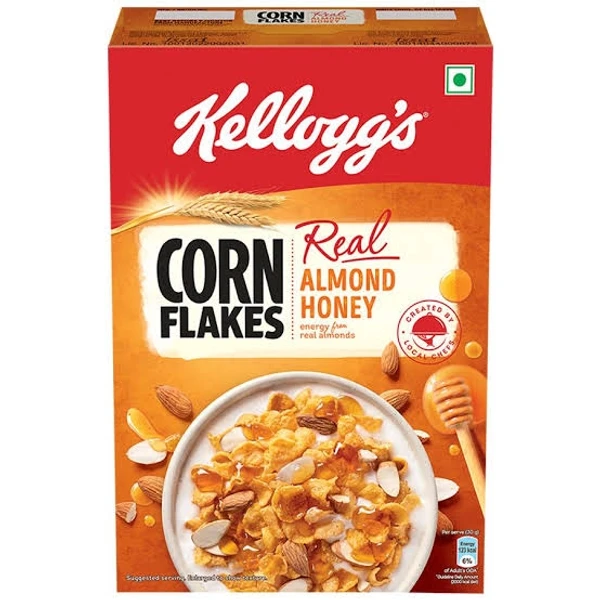 Kellogg's Corn Flakes Real Almond & Honey🍯 - 300g