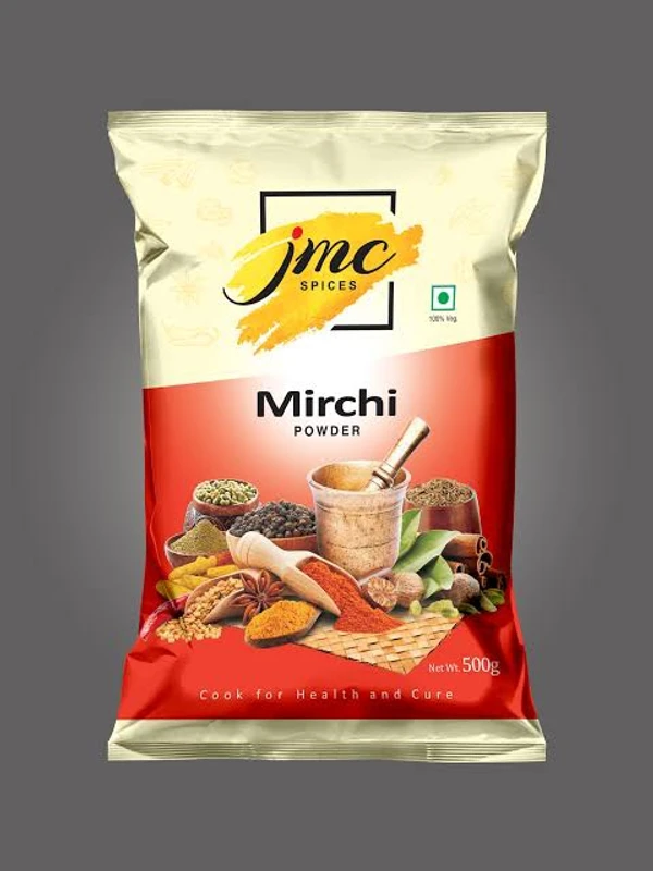 JMC Lal Mirch Powder (Red Chilli Powder) - 500g