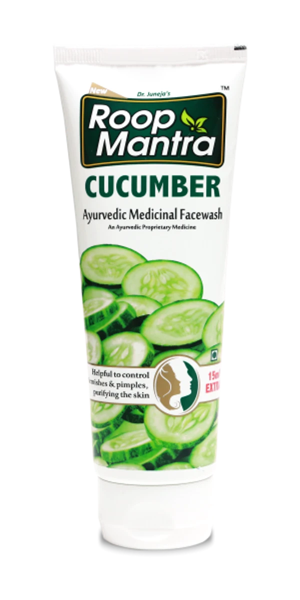 Roopmantra Facewash - 100ml, Cucumber