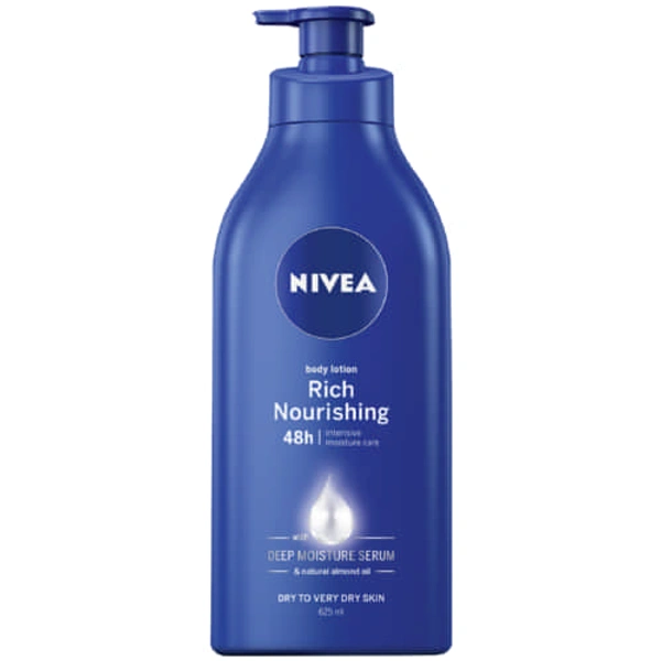 Nivea Lotion - Contains almond oil & vitamin E, 400ml